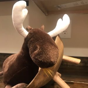 MOOSE PLUSH / THIS MOOSE BELONGS TO ME BY OLIVER JEFFERS / KOHL'S CARES NEW!